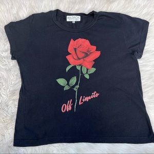 Wildfox short sleeve graphic T-shirt